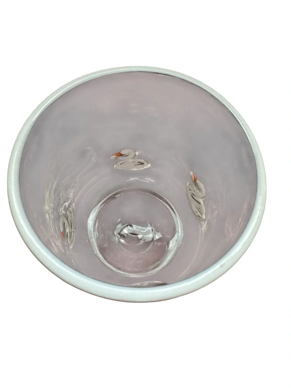 Anthroplogie Swan Icon Juice Glass NIB